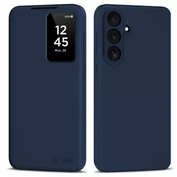 Tech-Protect Smart Wallet hoesje voor Samsung Galaxy S26 FE, marineblauw