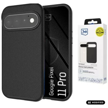 3mk Fortis MagCase voor Google Pixel 11 Pro, zwart