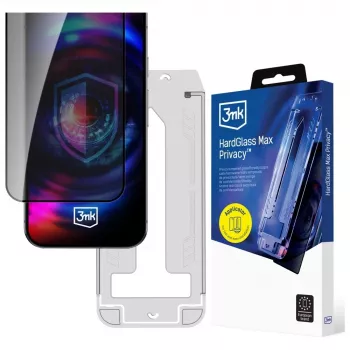 3mk HardGlass Max Privacy glas met applicator voor Samsung Galaxy S24+ / S25+ (3M008310)