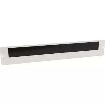 Getfort borstelkabeldoorvoer voor wandrackkasten, 340 mm, grijs