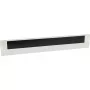 Getfort borstelkabeldoorvoer voor wandrackkasten, 340 mm, grijs