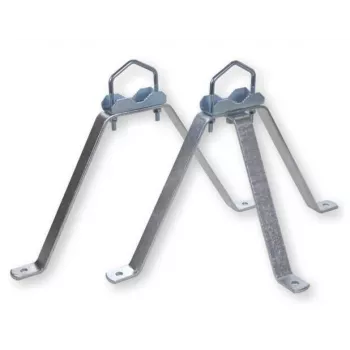 WEIß MHZ3060 wandbeugelset, staal, 30 cm
