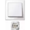 MERTEN Jumbo-schakelaar MEG3341-1419, thermoplast, polarwit, AC 250 V