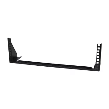 Allnet SMW serie 19 inch wandbeugel, 3U, 142 mm diepte, zwart (ALL-SMW3USCHWARZ)