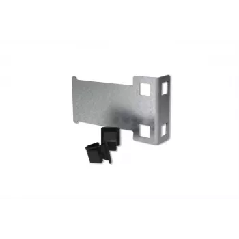 IT-BUDGET 1U mini-DIN-railhouder voor kleine apparaten en thermostaten, incl. montageclips (KTH04)