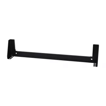 ALLNET 19 inch 1U wandmontage-hoekbeugel, 54 mm diep, SMW-serie - zwart