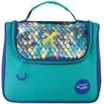 Maped PICNIK lunchtas DRAGON, groen / blauw, materiaal: 100% polyester, voering: PEVA