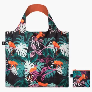 LOQI Glitter Power Tas – Mata Monkey (Q_GP.MM.R)