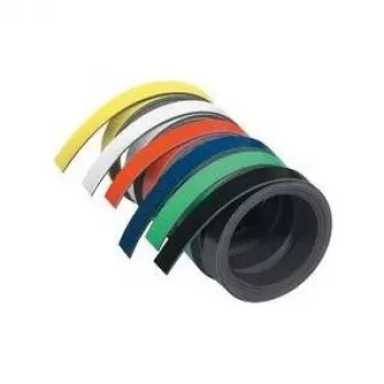 FRANKEN magneetband (L)1.000 x (D)15 x (H)1 mm, oranje om zelf te snijden, magnetisch, beschrijfbaar