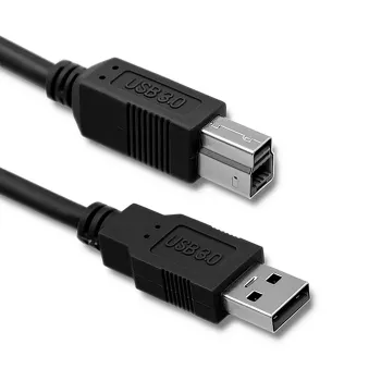 Qoltec USB 3.0 printerkabel, USB-A stekker naar USB-B stekker, 2 m (52309)