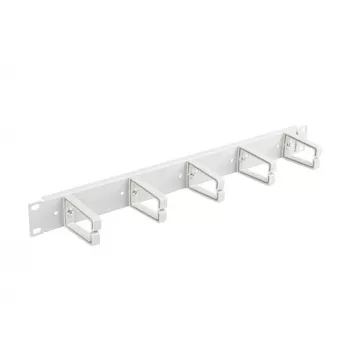 Lanberg 19 inch 1U kabelmanagementpaneel, type B - grijs (AK-1202-S)