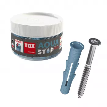 TOX AQUA STOP PRO 014271021 plug met schroeven Ø 8 mm x 50 mm, 40 stuks