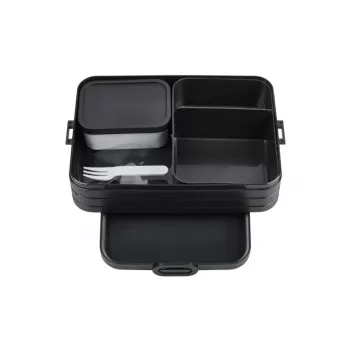 MEPAL Bento-lunchbox Take a Break large, nordic zwart, 1,5 l bewaarbak voor levensmiddelen