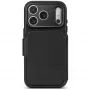 Decoded Leather Detachable Wallet leren hoesje voor iPhone 18 Pro Max / 17 Pro Max, MagSafe, zwart