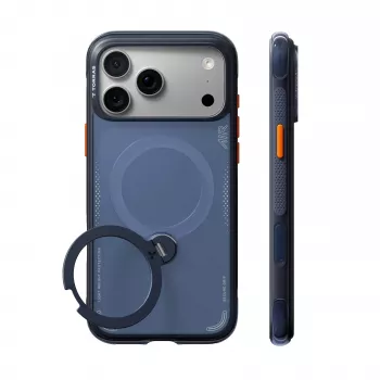 TORRAS Ostand Q3 Air – hoesje voor iPhone 18 Pro Max / 17 Pro Max, compatibel met MagSafe (deep blue)