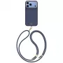 UNIQ Coehl Mirelle hoesje voor iPhone 18 Pro Max / 17 Pro Max magnetisch laden blauw