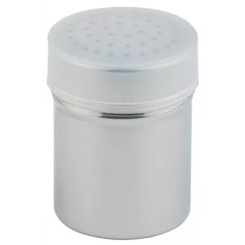 APS grove kruidenstrooier met stofdeksel, RVS, zilver, hoogte 75 mm (778)