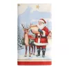 PAPSTAR tafelkleed Dear Santa 37224 wit 120,0 x 180,0 cm