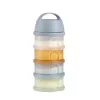 BEABA melkpoederbus, 4 vakken, “Translucent Pebble”