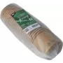 PAPSTAR pure soepbekers, rond, 350 ml, bruin, ongebleekt versvezelkarton met bio-coating