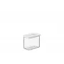 MEPAL opbergbox Modula, transparant/wit, 1,0 l
