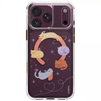 UNIQ Coehl Elysie hoes voor iPhone 18 Pro Max / 17 Pro Max, magnetisch laden, Whiskered Dreams