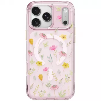 UNIQ Coehl Evie hoesje voor iPhone 18 Pro Max / 17 Pro Max, magnetisch laden, roze