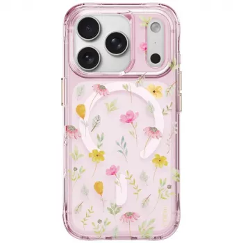 UNIQ Coehl Evie hoesje voor iPhone 18 Pro / 17 Pro, magnetisch laden, roze
