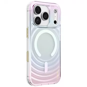 UNIQ Coehl Vela hoesje voor iPhone 18 Pro /17 Pro magnetisch laden opaal