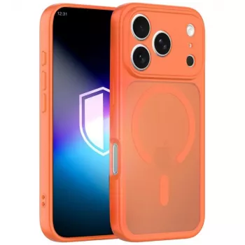 3mk Misty MagCase voor Apple iPhone 17 Pro / 18 Pro, oranje (3M009487)