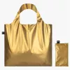 LOQI METALLIC gouden handtas