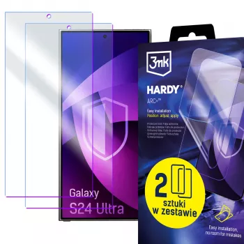 3mk Hardy ARC+ 4-laags displayschermfolie voor Samsung Galaxy S24 Ultra