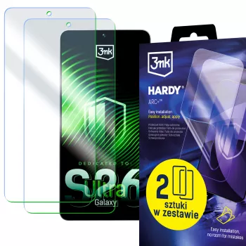3mk Hardy ARC+ 4-laags displayschermfolie voor Samsung Galaxy S26 Ultra