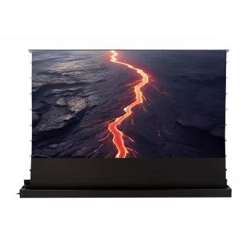 celexon UST hoogcontrast-vloerscherm HomeCinema Plus 130, 330,2 cm, zwart (1000033530)