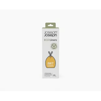Joseph Joseph IW7 20L grijze vuilniszakken van gerecycled materiaal