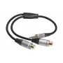 celexon Professional stereo-jack naar 2x cinch M/F audioadapter