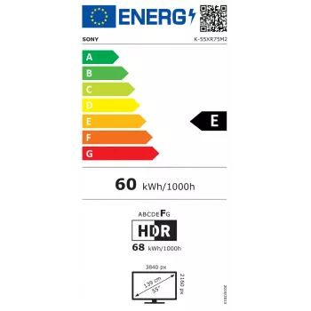 Sony BRAVIA 7 II K55XR75M2B 55 inch True RGB 4K smart-tv