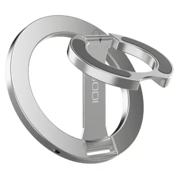 SODI ST04 dubbelzijdige magnetische ringstandaard, zilver