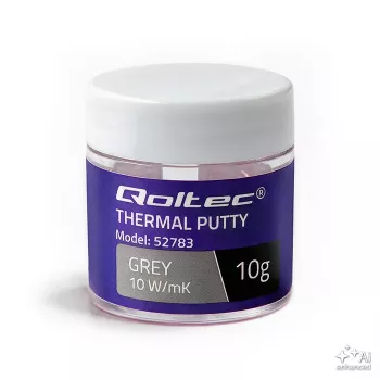 Qoltec hooggeleidende warmtegeleidingspasta | Thermal Putty 10 W/m-K | 10 g | grijs