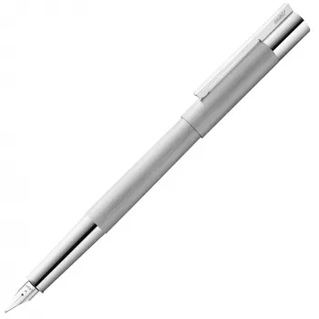 LAMY scala vulpen met patroon, zilver geborsteld, M (medium)