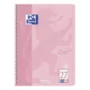 Oxford collegeblok Touch Pastel, DIN A4+, gelinieerd (lijning 27), 80 vel, Optik Paper, 4-voudig geperforeerd