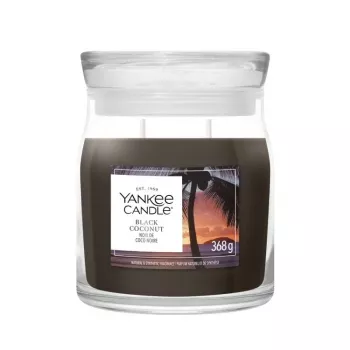 Yankee Candle Black Coconut kaars, middel