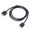 Akyga AK-AV-03 kabel DVI-I 24+5 stekker naar VGA stekker met ferrietfilter, 1,8 m, zwart