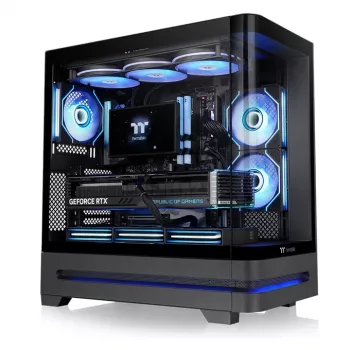 Thermaltake Arcus 290 TG ARGB Midi Tower pc-behuizing, zwart, gehard glas