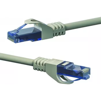 DSIT DC-U6A1-100 CAT6a U/UTP-netwerkkabel, 100% koper, 10 m, grijs