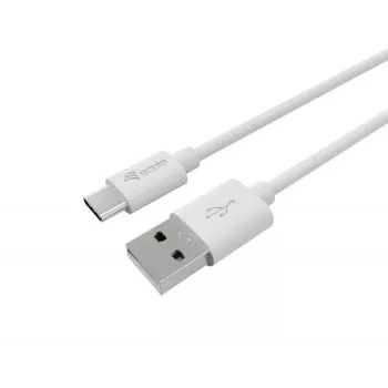 Equip 128845 USB-A naar USB-C 2.0-kabel, 3 A, 0,3 m, wit