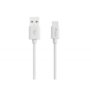 Equip 128846 USB-A naar USB-C 2.0-kabel, 3 A, 0,5 m, wit