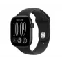 Apple Watch Series 12 GPS smartwatch, 46 mm, zwarte aluminium behuizing, zwarte sportband M/L