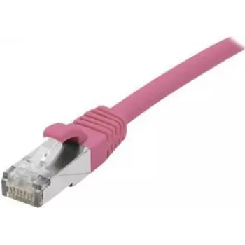 Exertis Connect Cat 6A S/FTP (PiMF) patchkabel, 0,5 m, roze