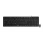 Speedlink NIALA SL-640008-BK toetsenbord, zwart, Duitse indeling